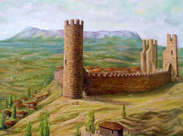 Крепость Алустон в Алуште
